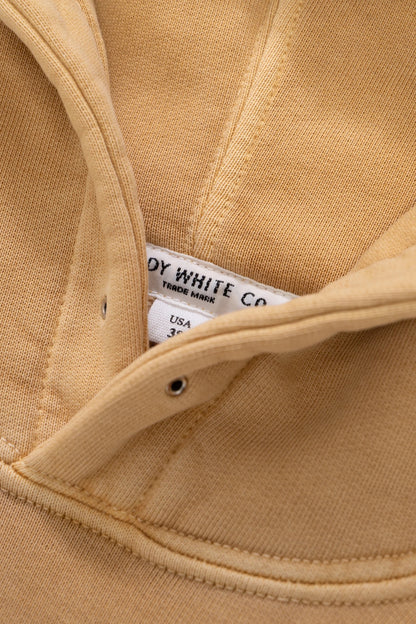 LADY WHITE CO. MINI HOODIE - MUSTARD PIGMENT