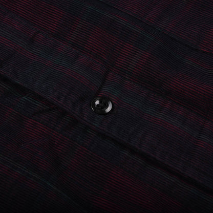 MONITALY 50's LS MILANO SHIRT - MAROON PLAID