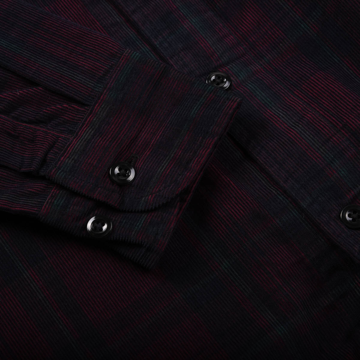 MONITALY 50's LS MILANO SHIRT - MAROON PLAID