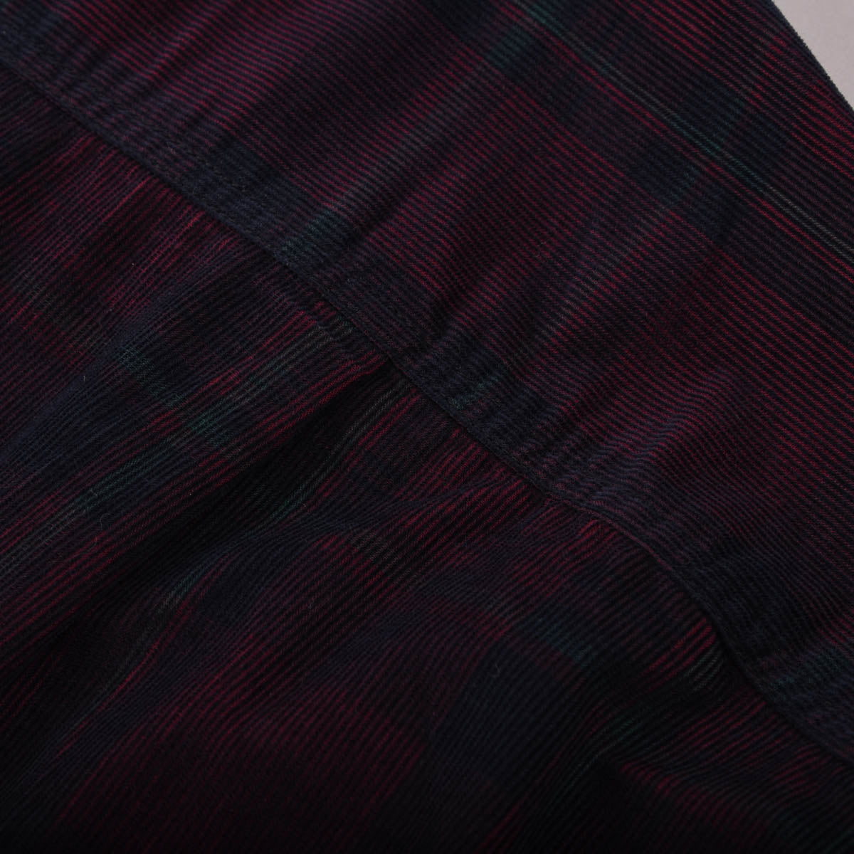 MONITALY 50's LS MILANO SHIRT - MAROON PLAID