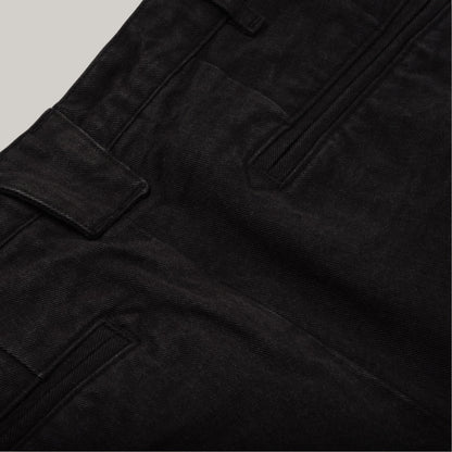 MONITALY EKUSY PANTS - COTTON RIPSTOP - BLACK