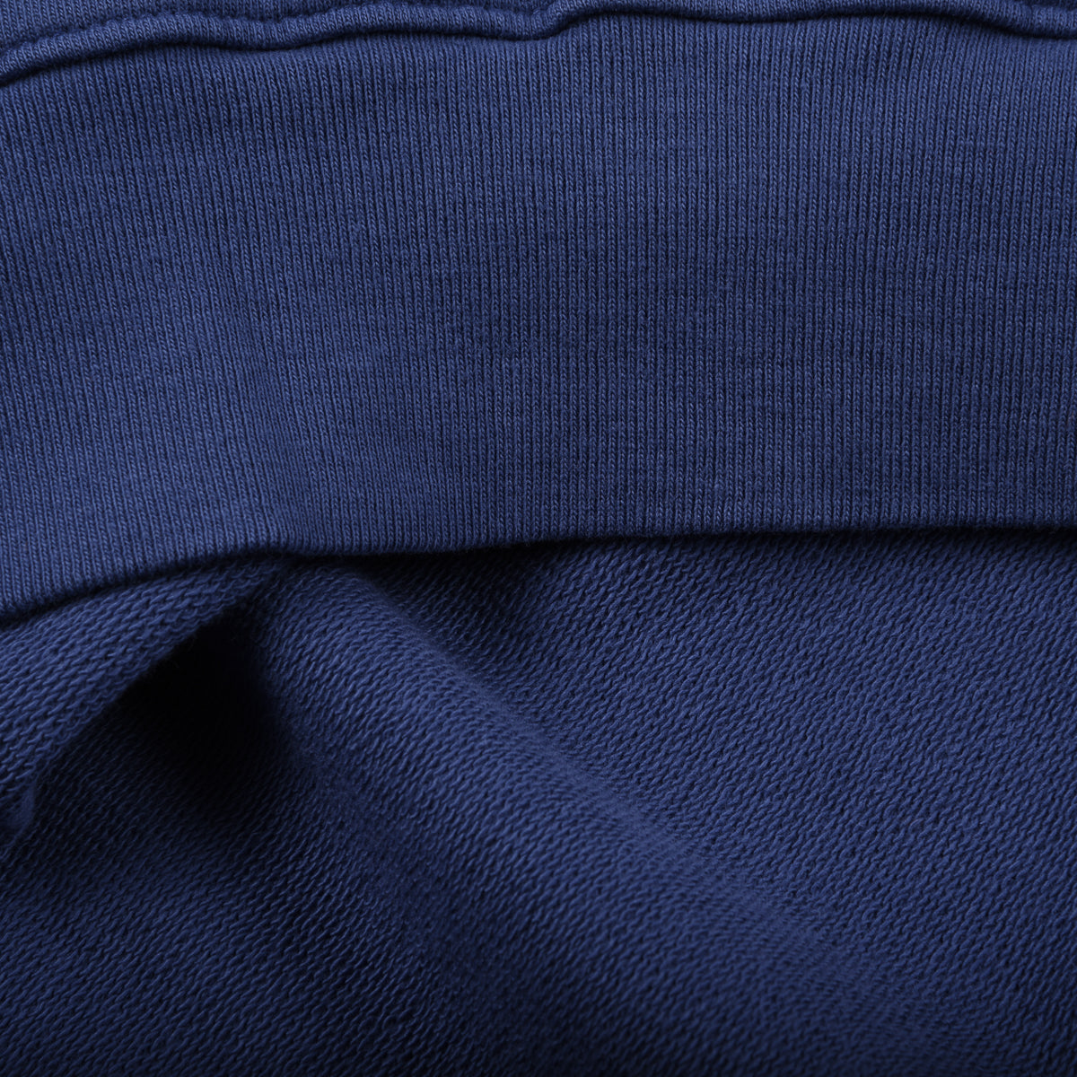 MONITALY  FRENCH TERRY L/S POLO - NAVY