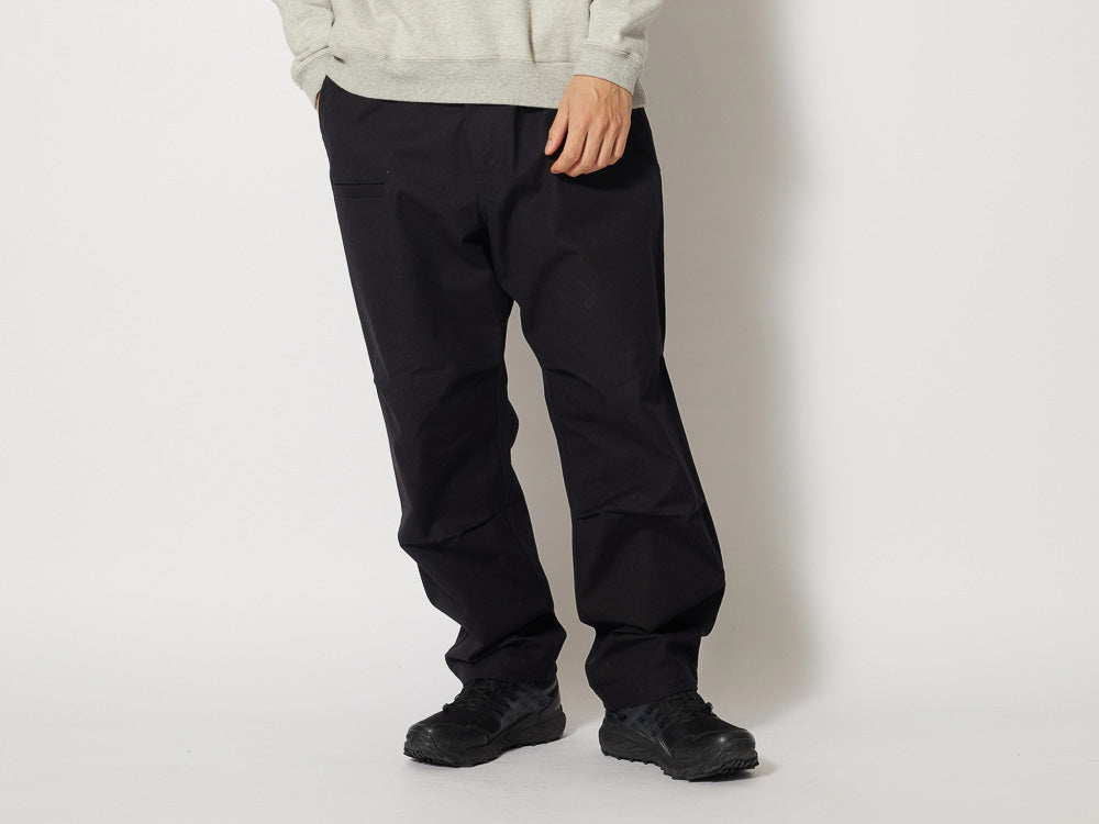 SNOW PEAK TAKIBI CANVAS PANTS - BLACK