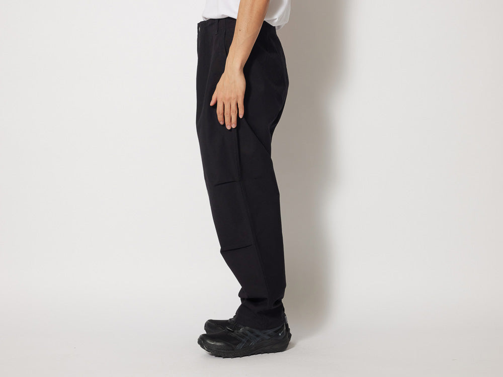 SNOW PEAK TAKIBI CANVAS PANTS - BLACK