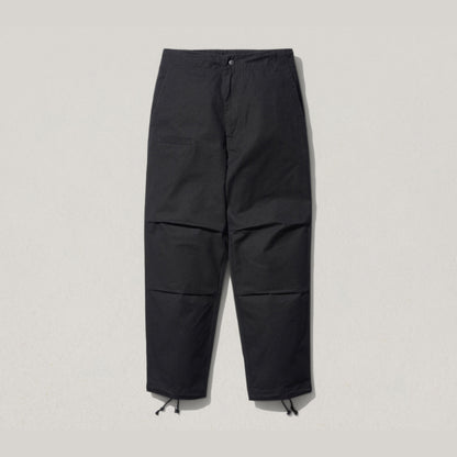 SNOW PEAK TAKIBI CANVAS PANTS - BLACK