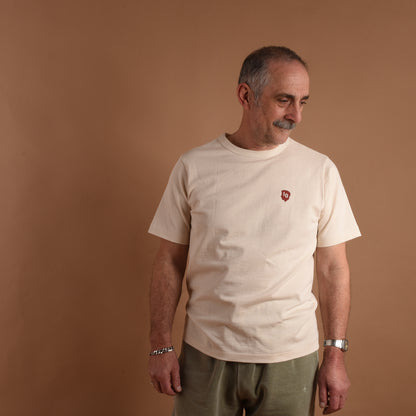 PP BARBERS x MERZ B SCHWANEN 10 YEAR ANNIVERSARY TEE - NATURAL