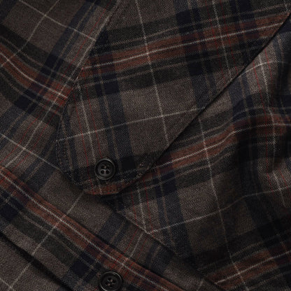 1ST PAT-RN SHEPARD SHIRT - BROWN CHECK