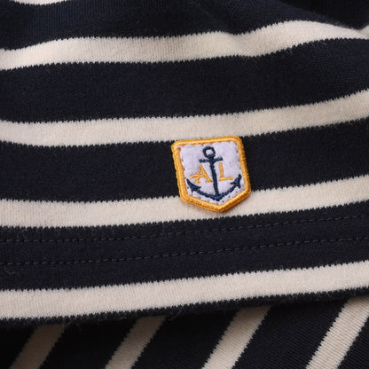 ARMOR LUX LADIES HERITAGE BRETON SHIRT L/S - RICH NAVY/NATURE