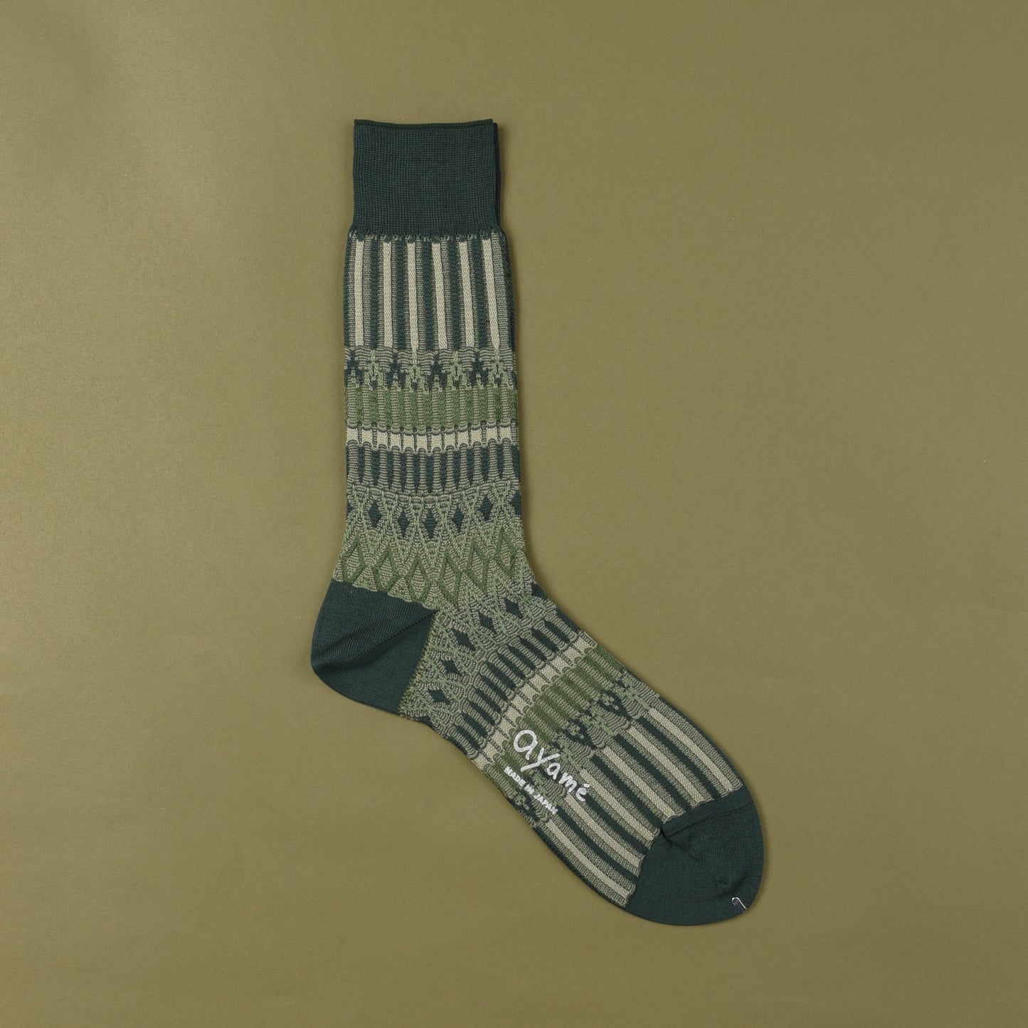 PPHH x AYAMÉ BASKET LUNCH SOCKS - MIDORI YONSHOKU