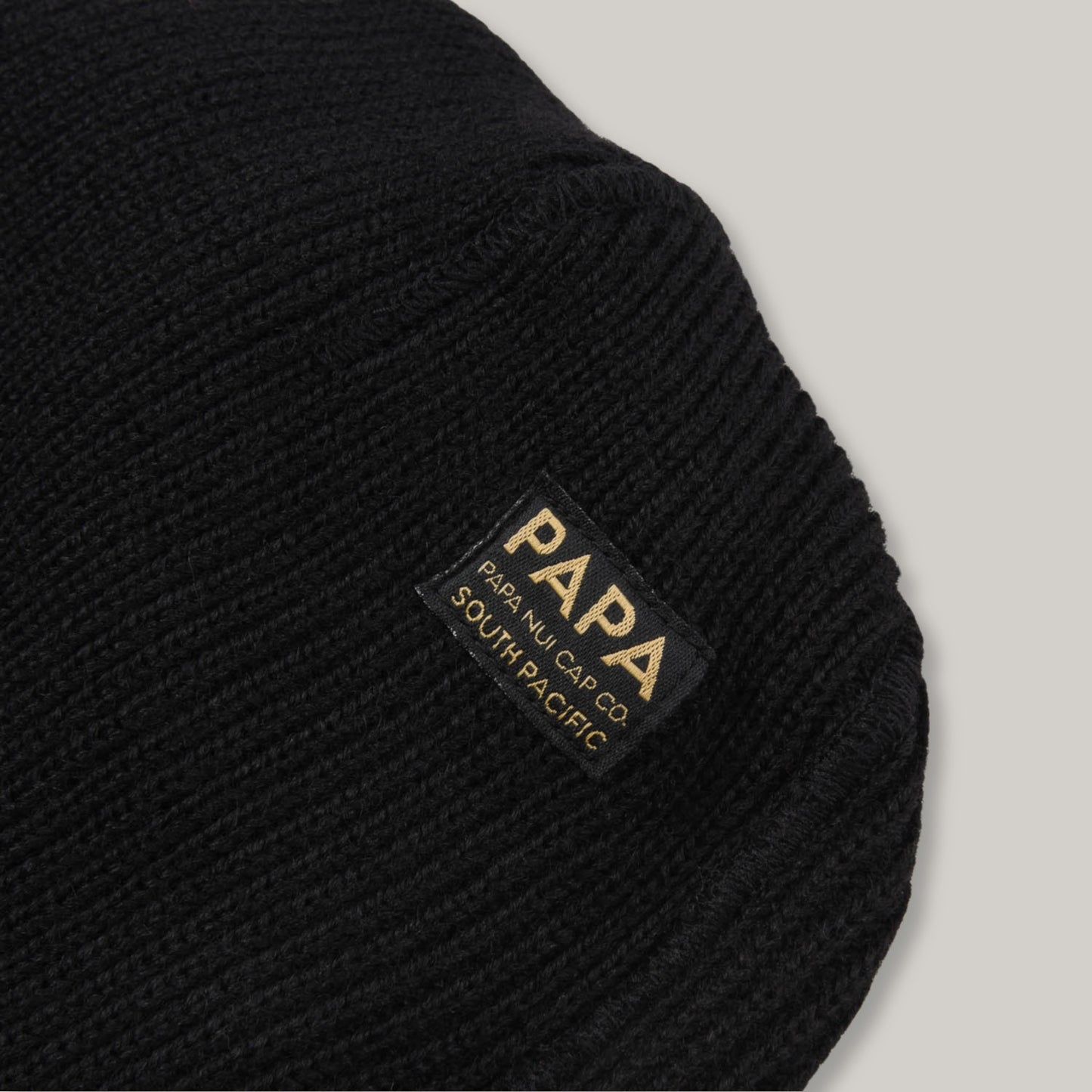 PAPA NUI GENERAL ISSUE WATCH CAP - BLACK