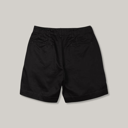 BUZZ RICKSON MILITARY CHINOS 1945 MODEL SHORTS - BLACK