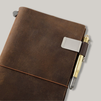 TRAVELER'S COMPANY PEN HOLDER - BROWN