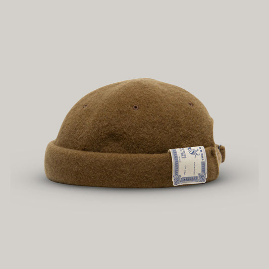 H.W. DOG & CO. MOSSA ROLL CAP - BROWN