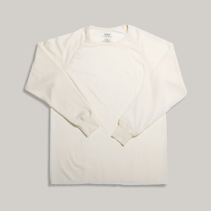 HEIMAT MERINO RAGLAN LONG SLEEVE - SEASHELL