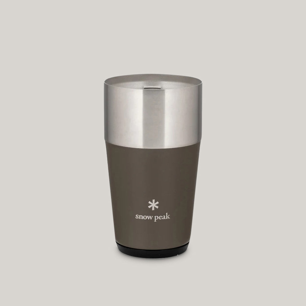 SNOW PEAK SHIMO TUMBLER 470 - OLIVE GREEN