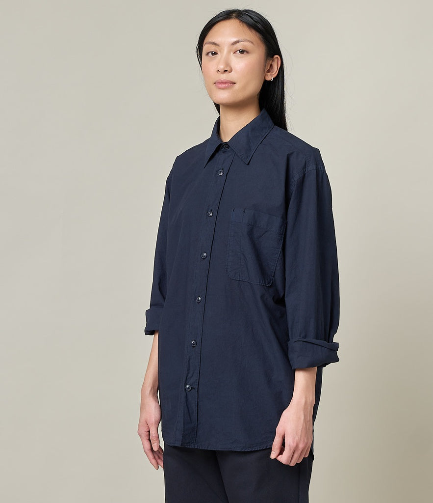 MERZ B SCHWANEN SHIRT01 - DARK NAVY