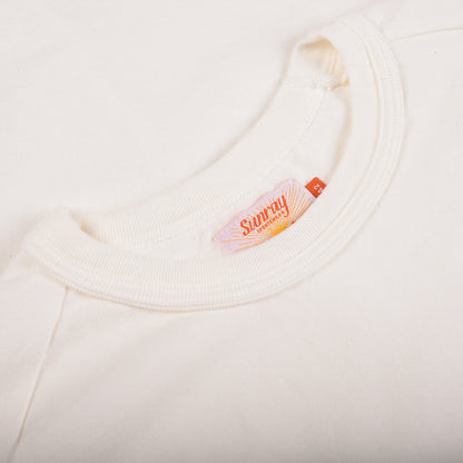 SUNRAY SPORTSWEAR PUA'ENA SS T-SHIRT - OFF WHITE