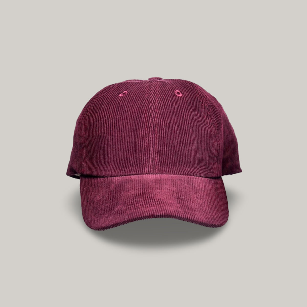 HEIMAT CORD SAILING CAP - BURGUNDY