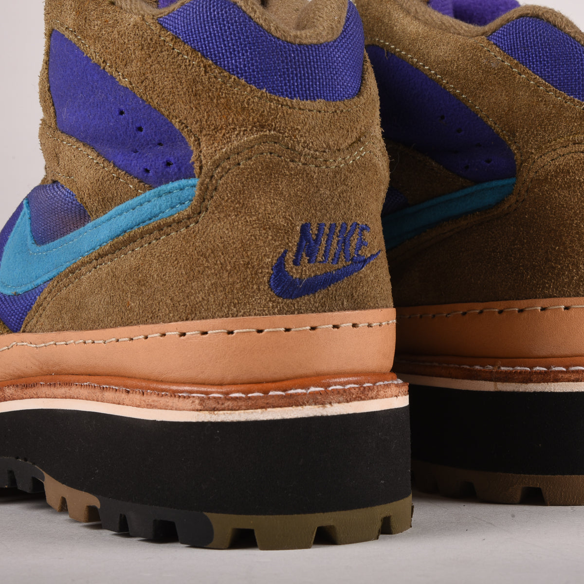 reCONSTRUCTED by SAMUEL FALZONE  - 1992 NIKE ACG - OLIVE/ PURPLE