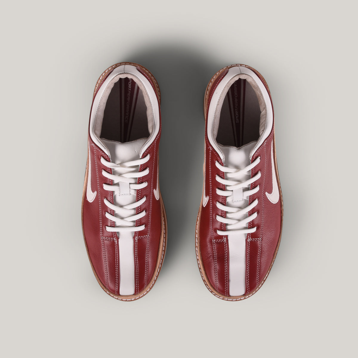 reCONSTRUCTED by SAMUEL FALZONE  - NIKE GOLF SP-3  - RED/ WHITE