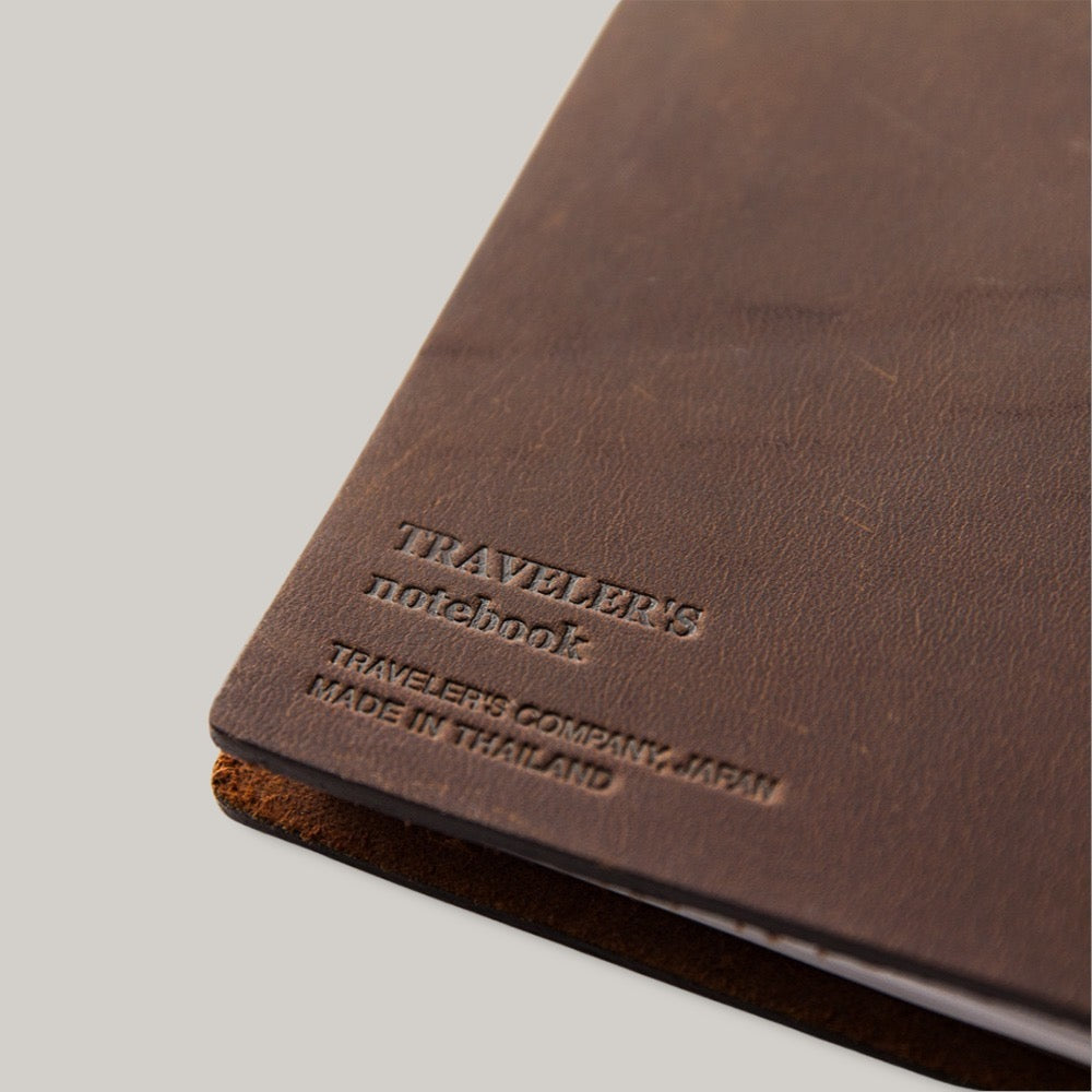 TRAVELER'S COMPANY NOTEBOOK PASSPORT BROWN