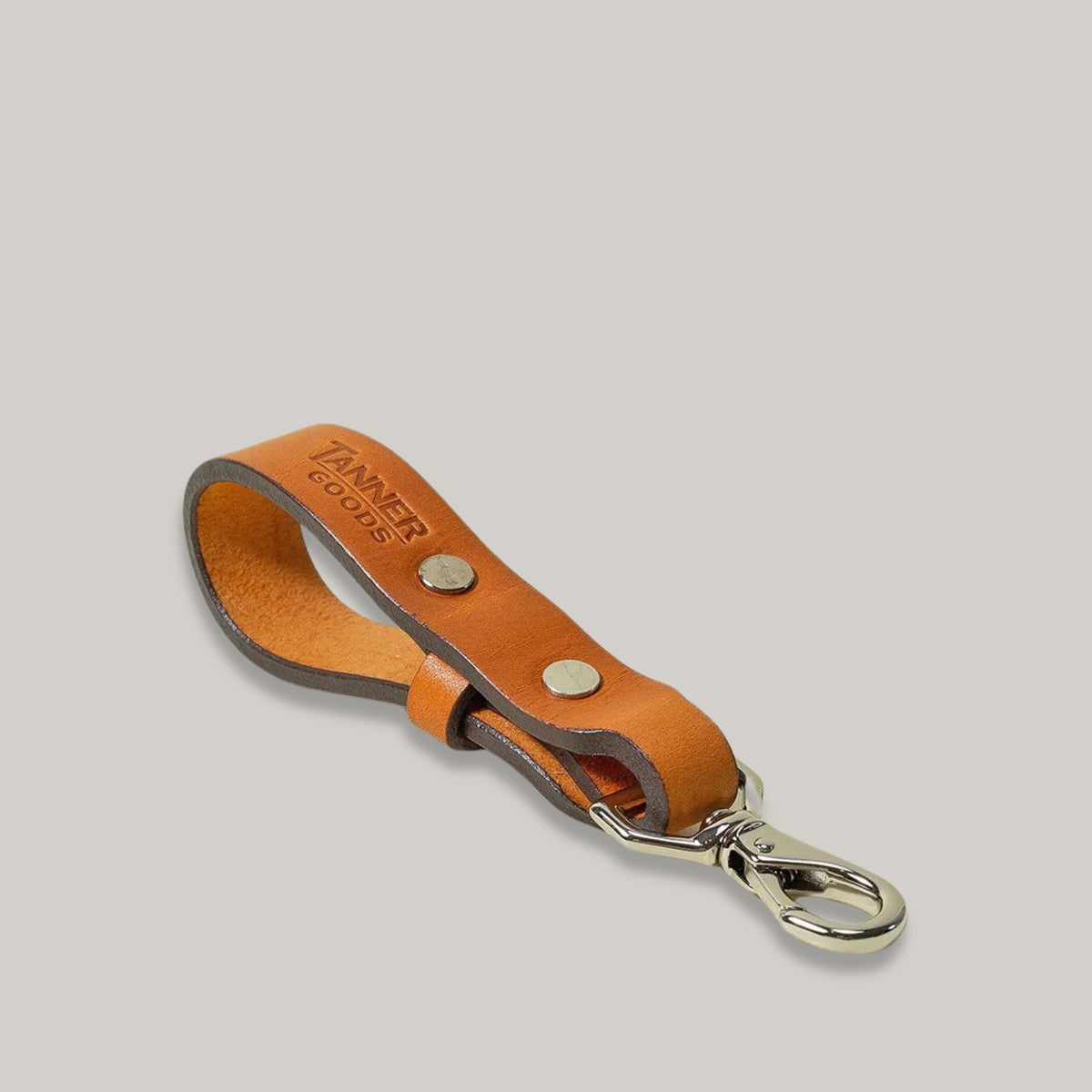 TANNER GOODS KEY LANYARD - SADDLE TAN