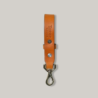 TANNER GOODS KEY LANYARD - SADDLE TAN