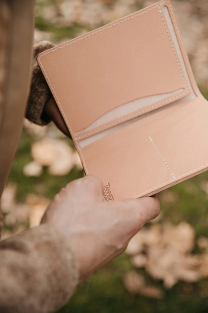 TANNER GOODS TRAVEL WALLET - NATURAL