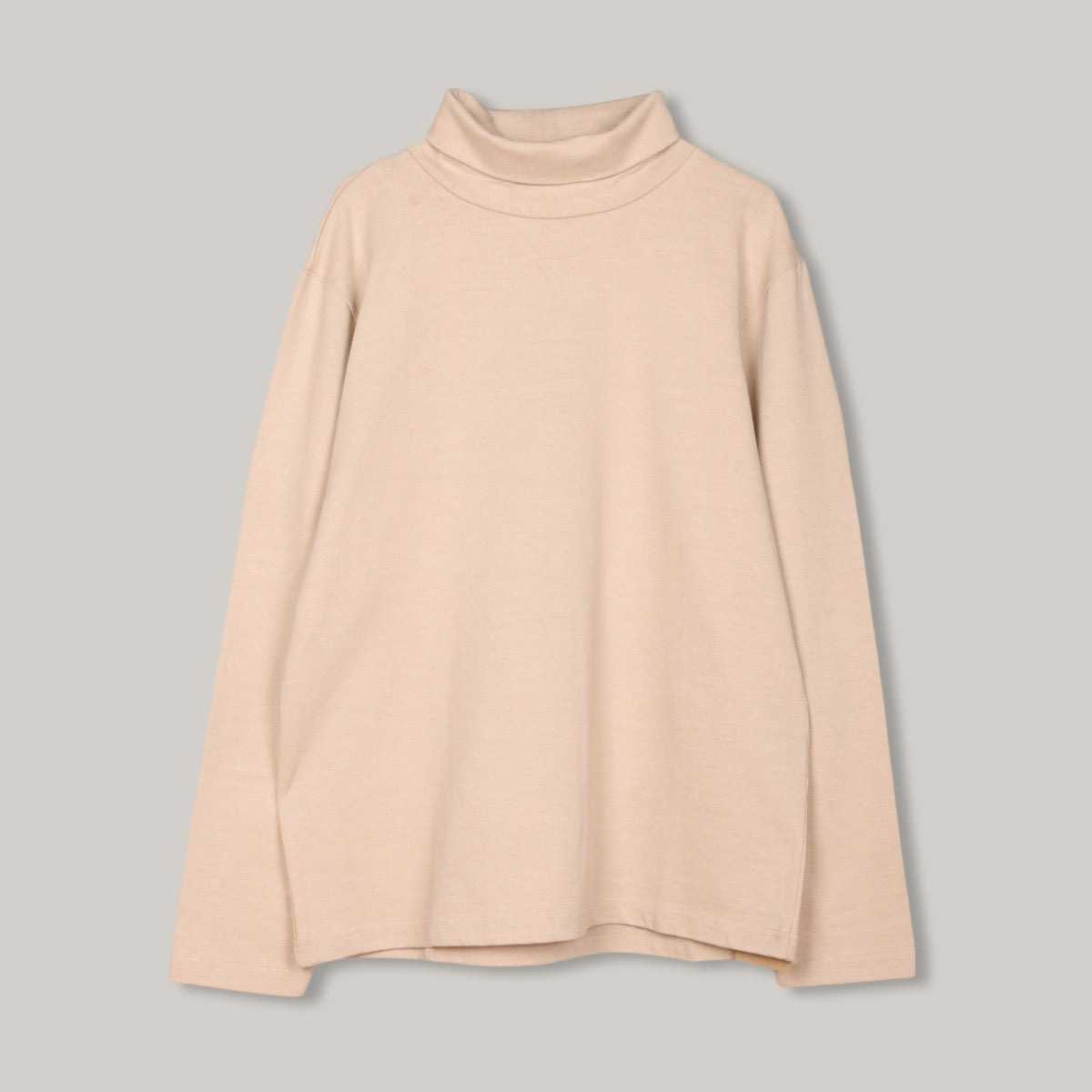 TS(S) TURTLE NECK SHIRT - ECRU