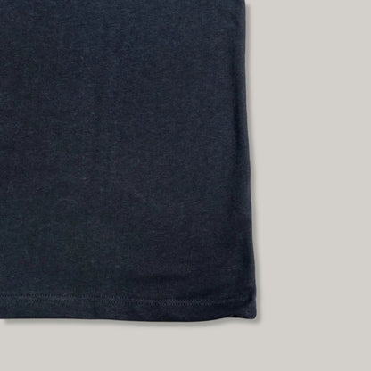 HEIMAT RAGLAN COTTON/HEMP TEE - SCHWARZ