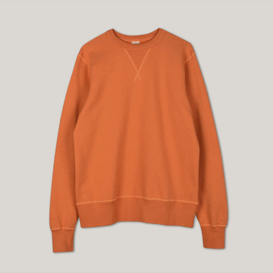 BUZZ RICKSON TRAINERS SWEAT  - ORANGE