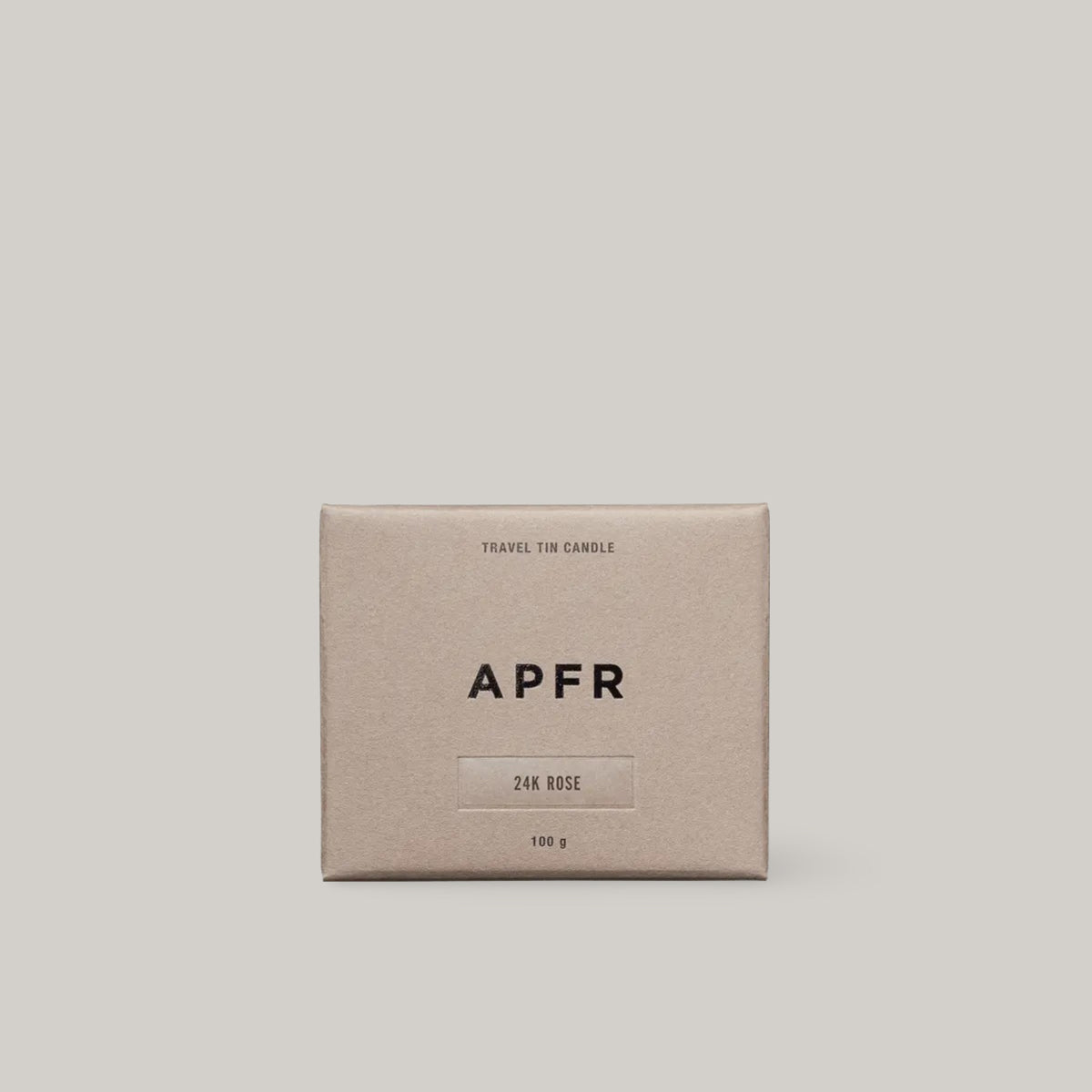 APFR TRAVEL TIN CANDLE - TEARS RAIN