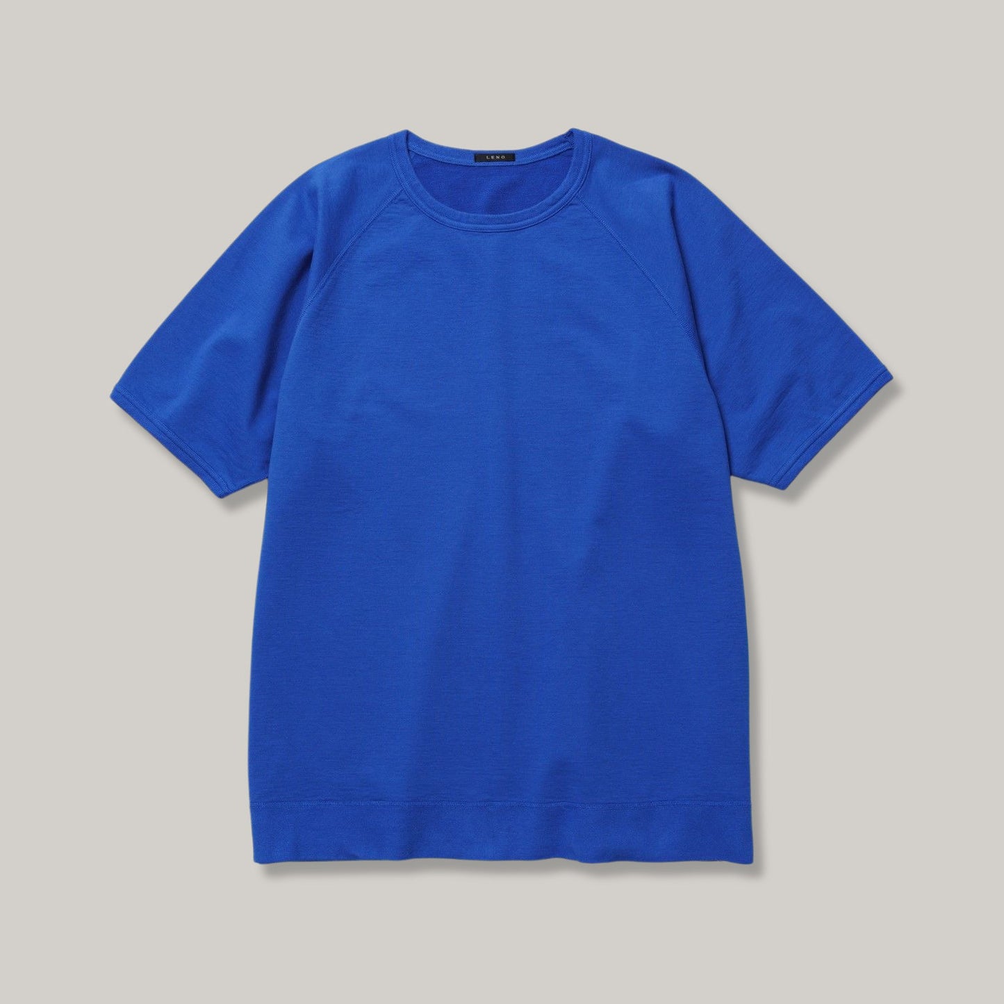 LENO FREEDOM SLEEVE SWEAT T-SHIRT - BLUE