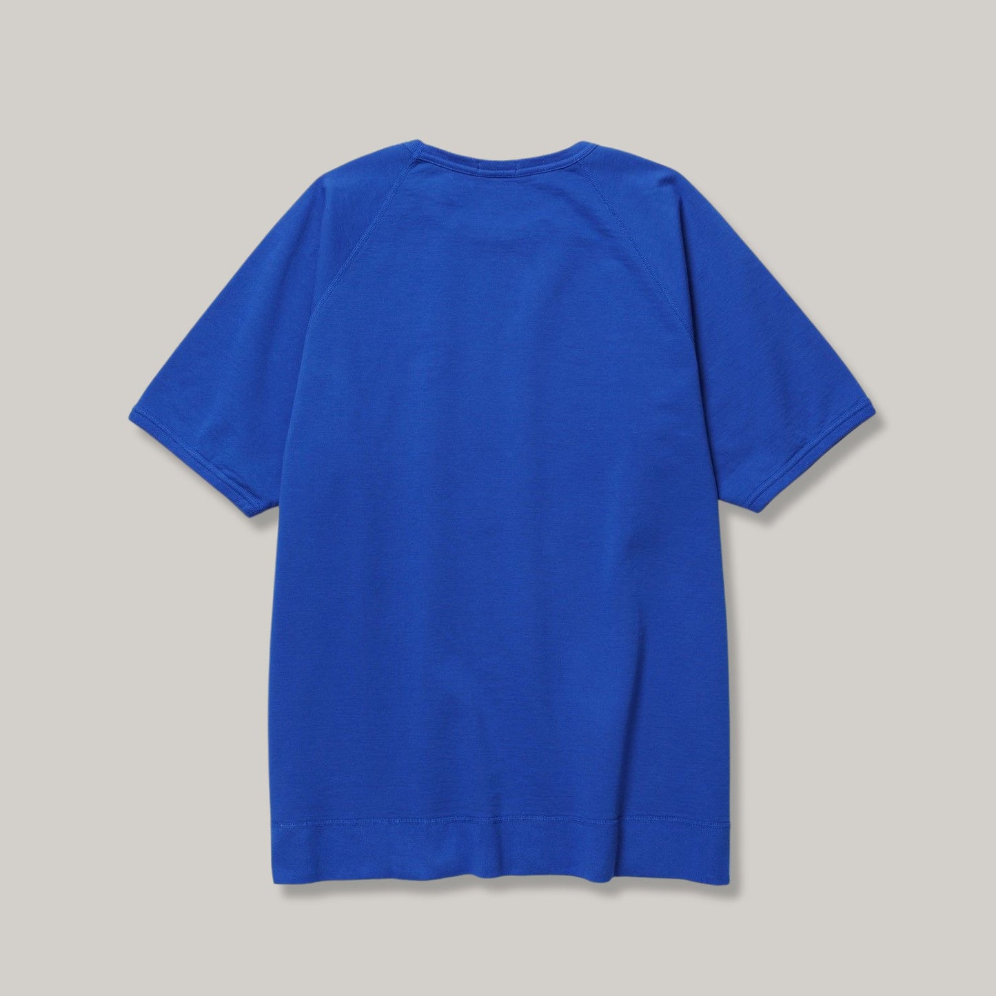 LENO FREEDOM SLEEVE SWEAT T-SHIRT - BLUE