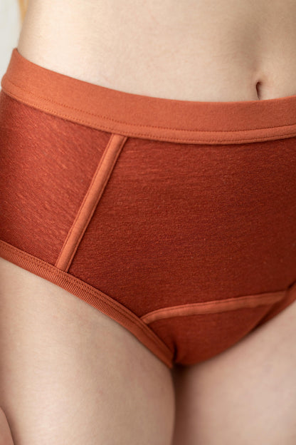 TA-CT HIGH BRIEFS CINTO - RUST