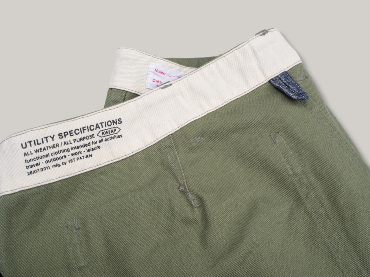 1ST PAT-RN MACV TROUSERS - JUNGLE GREEN