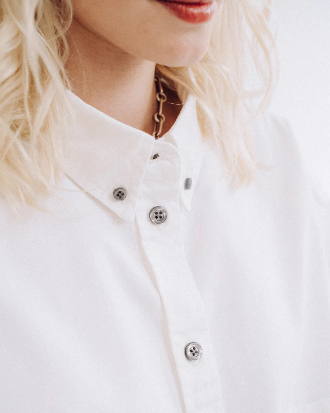 GIRLS OF DUST CUBIC SHIRT - MILK