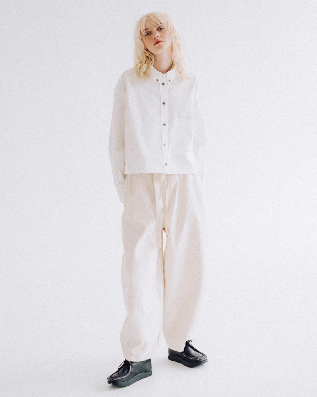 GIRLS OF DUST CUBIC SHIRT - MILK