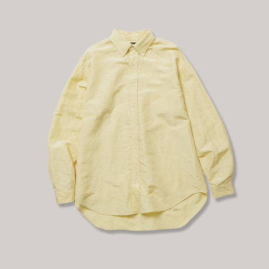 LENO BUTTON DOWN SHIRT - YELLOW