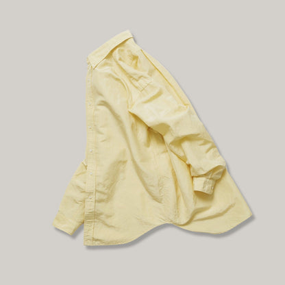 LENO BUTTON DOWN SHIRT - YELLOW