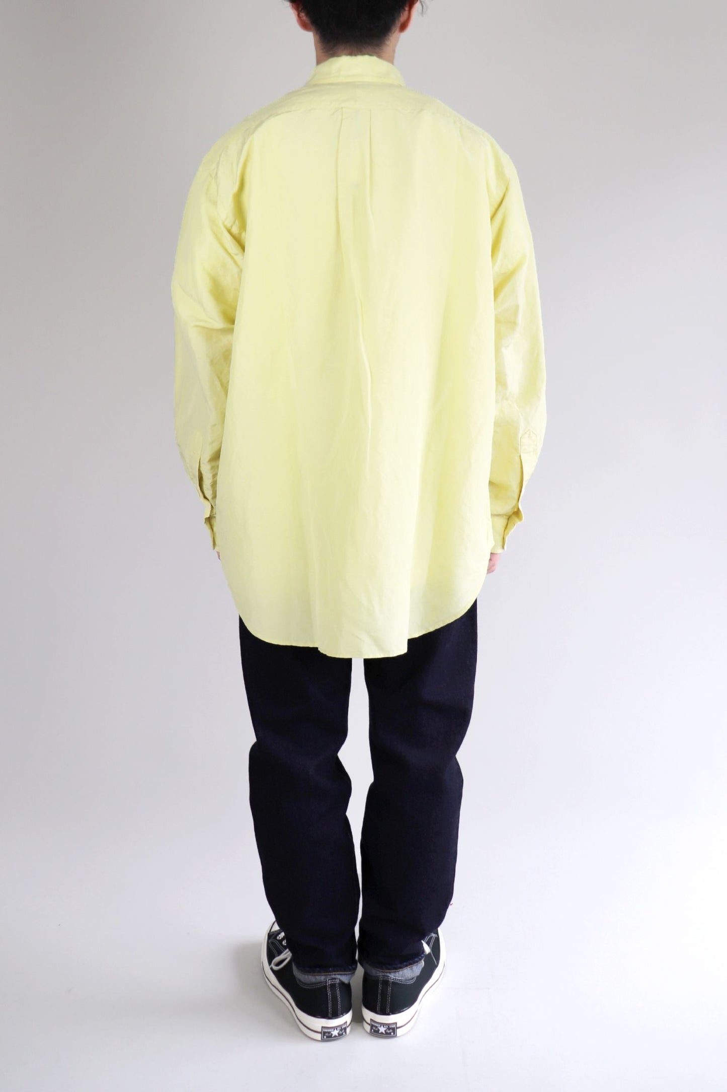 LENO BUTTON DOWN SHIRT - YELLOW