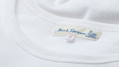 MERZ B SCHWANEN CLASSIC T-SHIRT 215 - WHITE