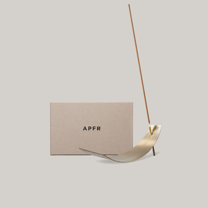 APFR FRAGRANCE BRASS INCENSE STAND