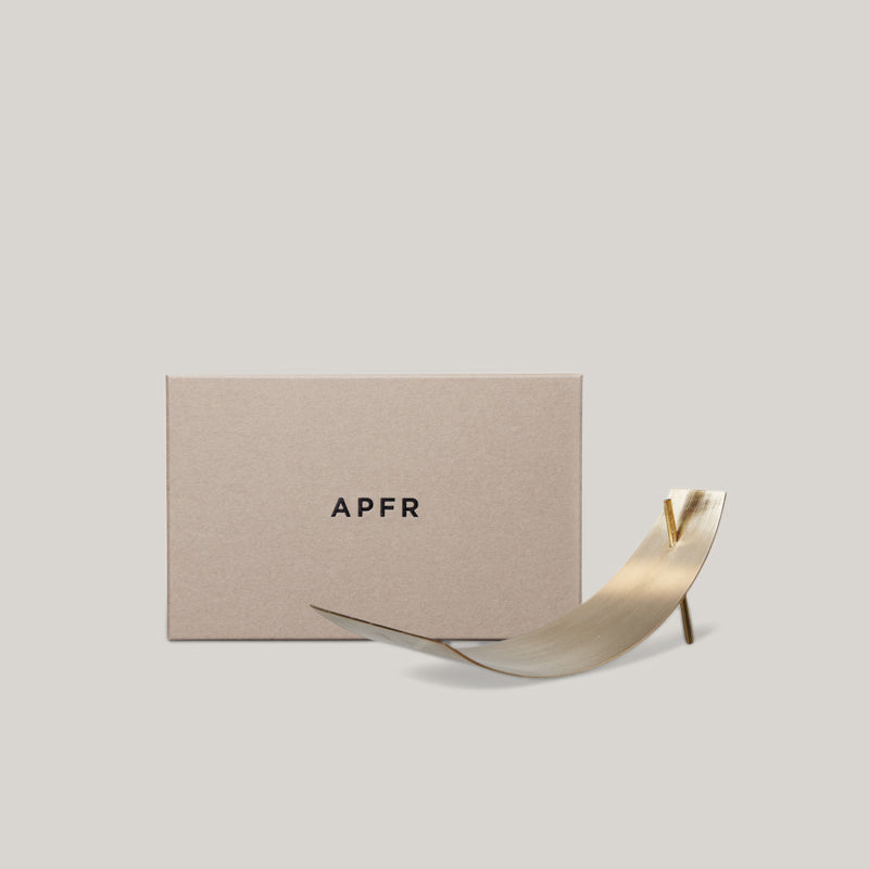 APFR FRAGRANCE BRASS INCENSE STAND