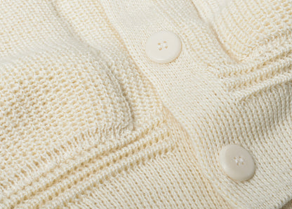 HEIMAT EIGER CARDIGAN - SEASHELL