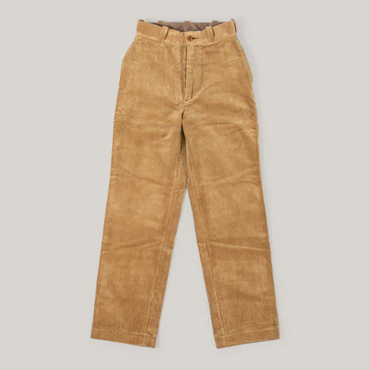 LENO CORDUROY TROUSERS - BEIGE