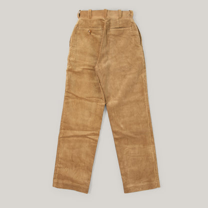 LENO CORDUROY TROUSERS - BEIGE