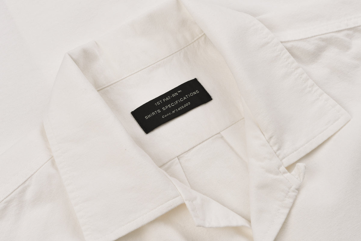 1ST PAT-RN GUIDE SHIRT - OXFORD WHITE