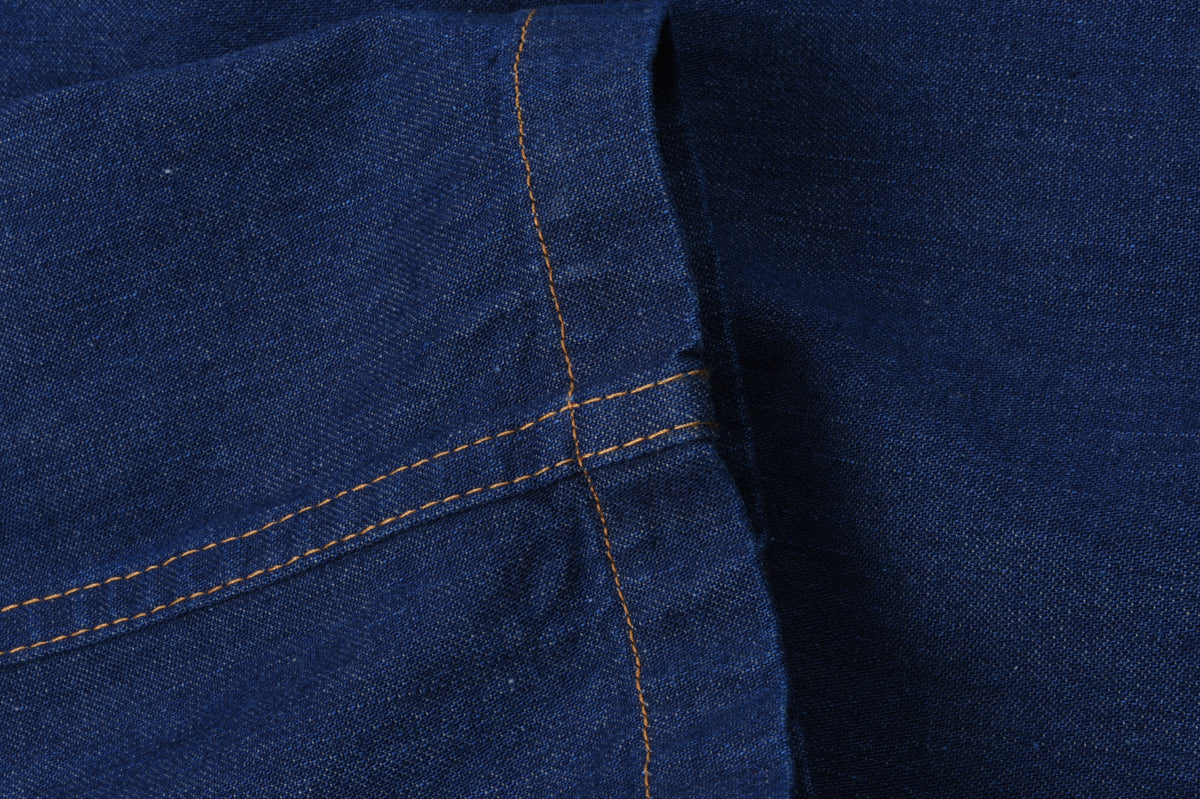 STEVENSON OVERALL CO. CATTLEMAN TROUSER - INDIGO