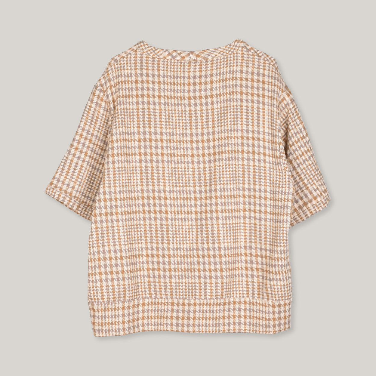 MONITALY SUMMER SWEATER S/S - NICOLE PLAID